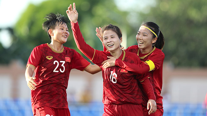 Bóng đá nữ Việt Nam đã hiện thực hóa giấc mơ World Cup. Ảnh: VFF