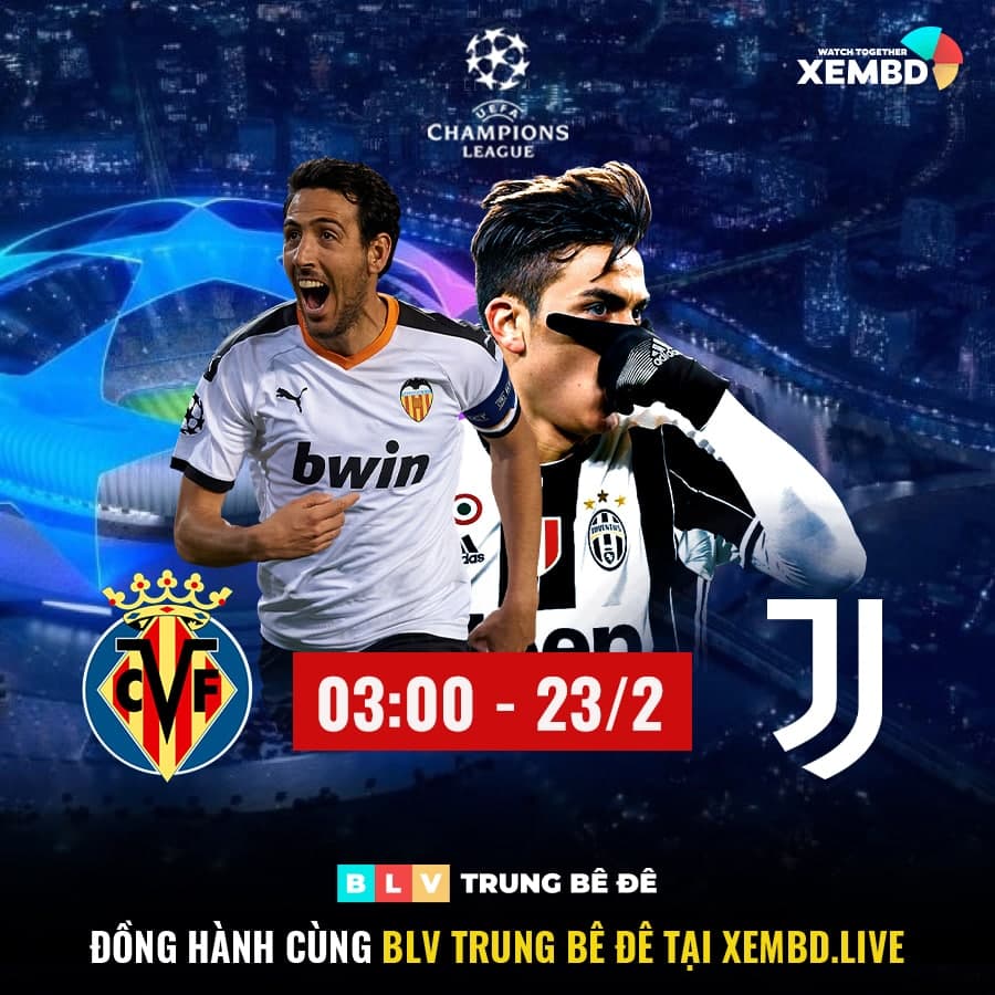phuong247.LIVE TRỰC TIẾP bóng đá Villarreal vs Juventus
