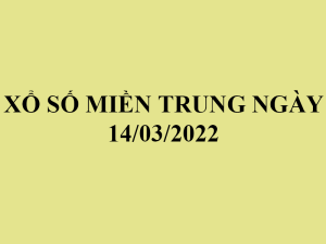 Xổ số miên trung hôm nay