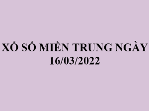 xổ số miền trung hôm nay- kết quả xổ số miền trung